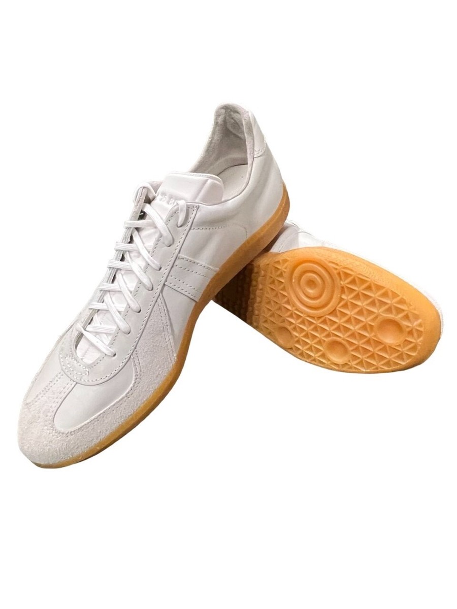 NEW GENUINE German Army Bundeswehr Vintage Leather Trainers NEW GENUINE German Army Bundeswehr Vintage Leather Trainers