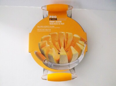  PRO FRESHIONALS FRUIT SLICER/CUTTER STAINLESS STEEL 81/2'' DIA.