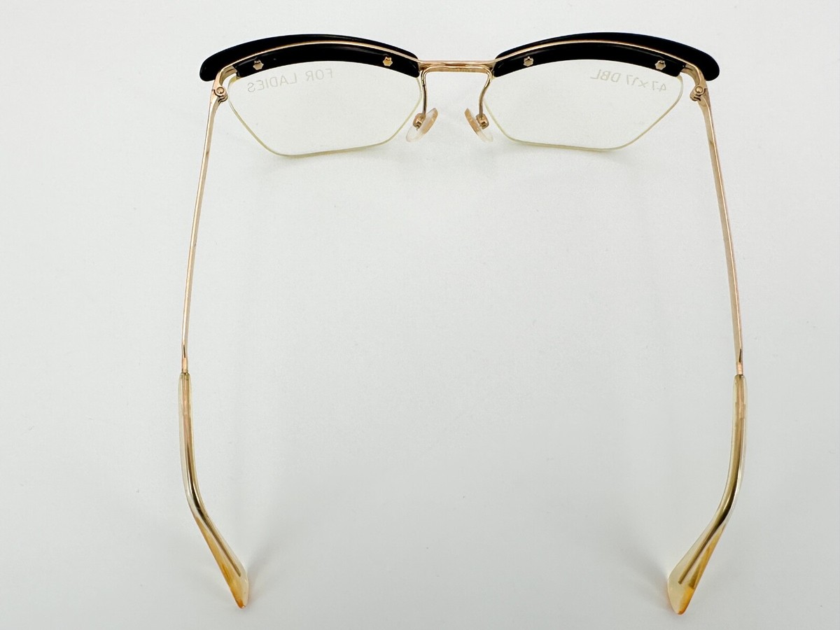 Lunettes De Vue Boucheron 260 Doré - Fait Main, Thème Paris, Neuf Avec étiquettes - Pour Femme