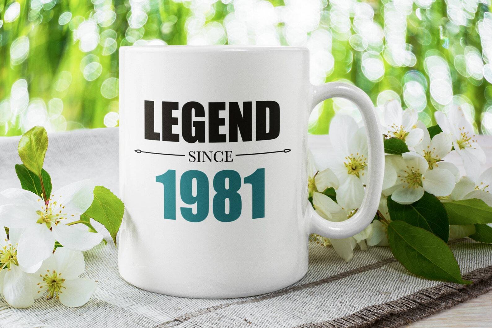 Legend Since Any Year Mug Personalised Year Of Birth Mug Birthday Year Fast Uk