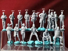 1:64 Figures  - For Dioramas Miniature Figures 164 Fig Lot 664 Doublegdiecast