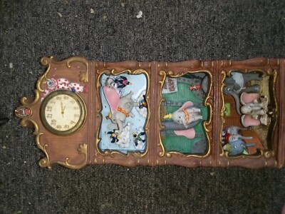 Rare Dumbo 3 tierd clock tower with clock intact | eBay