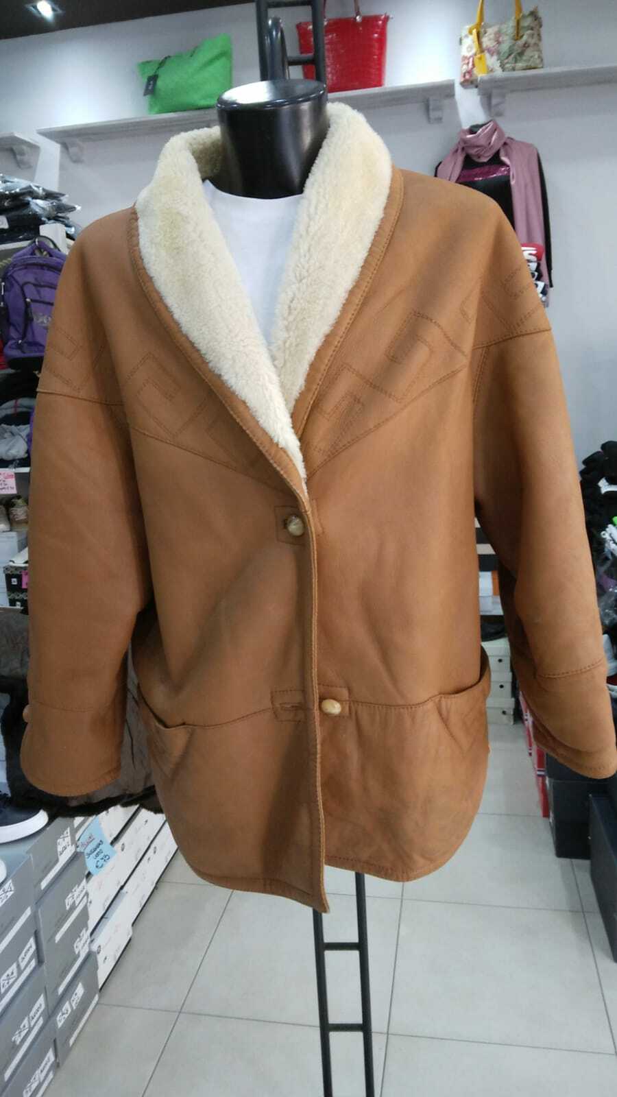 Sheepskin Shearling Man Genuine Leather 