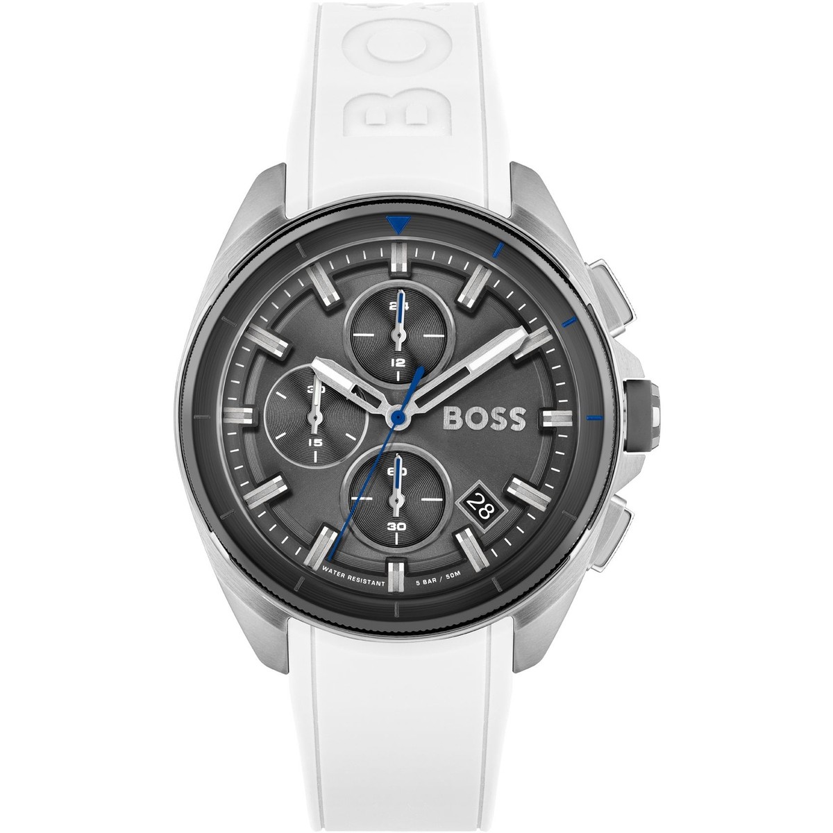 Hugo Boss Volane Weiß Herren Armbanduhr 1513948 | eBay