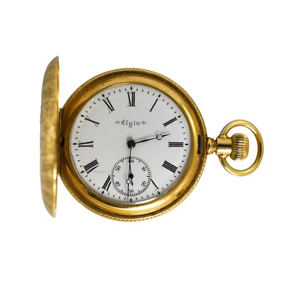 Elgin Gold-Filled Pocket Watch Size 16