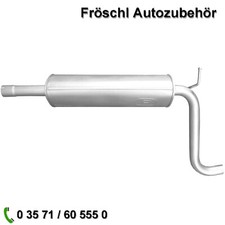 Mittelschalldämpfer für Skoda Octavia III 1,4 TSI NL3 NR3 a*