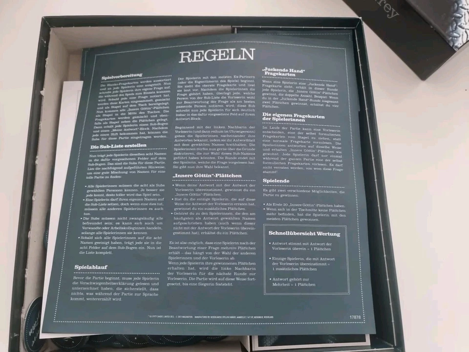 Fifty Shades of Grey Partyspiel Brettspiel Spiel Erotik Erwachsene - Bild 4 von 4