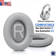 Replacement Ear Pads Cushion Cover for QuietComfort QC35 QC35II Bose Headphones