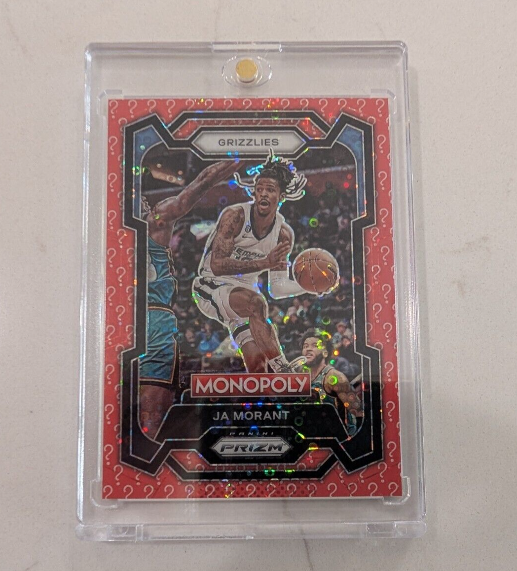 monapy☆ 2023-24 Panini Prizm Monopoly Ja Morant Red Question Mark