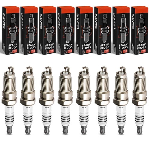 New 8x Iridium & Platinum Spark Plugs for Ford F-150 GMC Chevy Silverado 3500 - Picture 8 of 8