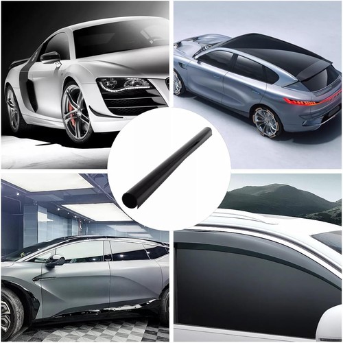 CAR WINDOW TINT AUTO TINTING FILM LIMO BLACK DARK MEDIUM LIGHT ULTRA LIGHT - Picture 9 of 10