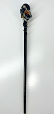 Magic Wand, Wooden With Flowers And Viper 10 3/8" for Cosplay Collectible Wizard