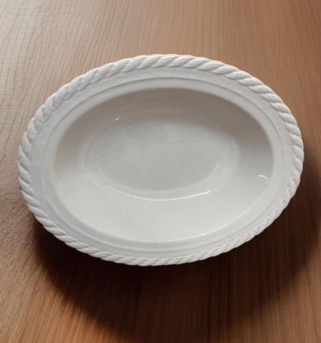 Wedgewood Ralph Lauren Clearwater 10 ciotola ovale da 5/8 pollici per servire verdure - Foto 1 di 7