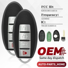 For 2013 2014 2015 Altima Maxima Keyless Smart Remote Control Nissan Key Fob 4b