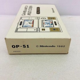 Nintendo Oil Panic OP-51 Handheld LCD Game Console Made in Japan RARE