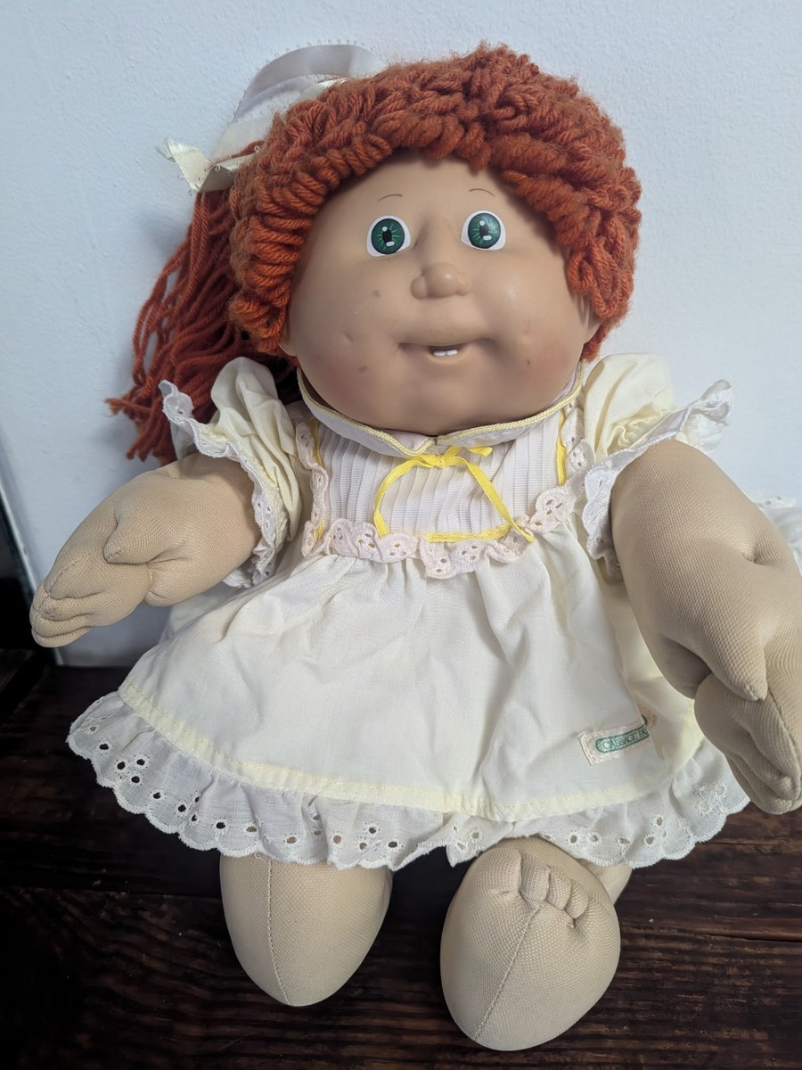Coleco 1986 Cabbage Patch Kid Single Pony Poodle Redhead Girl