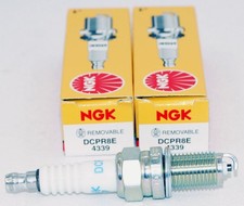 2 Pack Genuine NGK 4339 Spark Plugs DCPR8E fo...