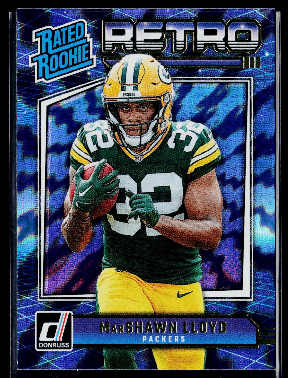 2024 Donruss #15 MarShawn Lloyd Rated Rookies Retro