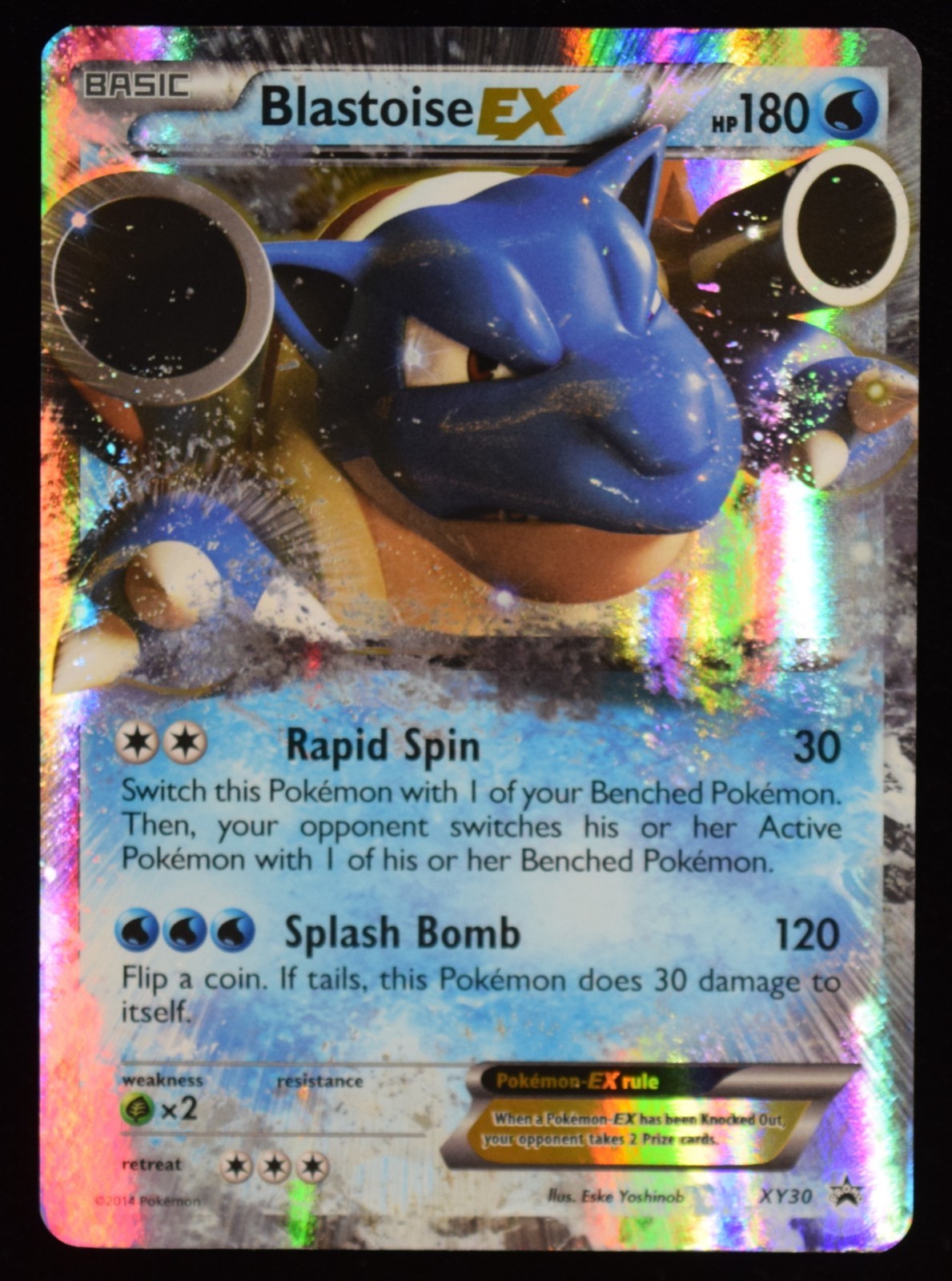 Blastoise EX - XY30 - XY Black Star Promos - Pokemon Card