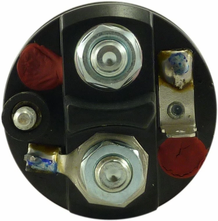 Nuevo solenoide de 12 voltios 4 terminales para Mercury Capri 2,6 L/156CI V6 1972-1973 Foto 3 de 4