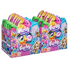 New 2025 Furby Minis Wave 1 Counter Display Case of 12 Packs of 2 - 24 Figures