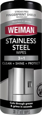 #ad #ad Stainless Steel Cleaner 30 Count Cleaning Wipes Removes Dirt Grime and Greas $7.41