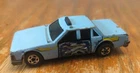 Vintage 1983 Hot Wheels "Crack-Ups" State Police Cruiser Mattel Hong Kong Blue