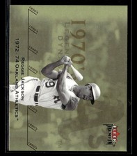 Reggie Jackson 2002 Fleer Premium Legendary Dynasties #21 Oakland Athletics