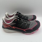 Salomon Thundercross Running Shoes Mens 10 Grey Pink Trail Hiking Sneaker 473826