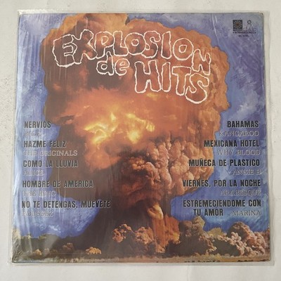 EXPLOSION DE HITS, FEAT. WOX / MARINA / ARABESQUE, 1981 MEXICAN LP, DISCO