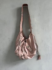 GIVENCHY  Pink Leather Moto Buckle Leather Sh...