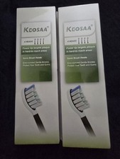 KEOSAA Replacement Toothbrush Heads For  Phillips Sonicare NIB/White 8 Pack