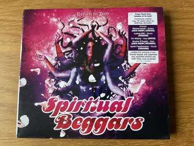 Spiritual Beggars CD Return to Zero NEW & SEALED Hype Sticker Swedish  Hard Rock