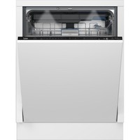Beko BDIN38560PF Full Size Dishwasher Black A Rated