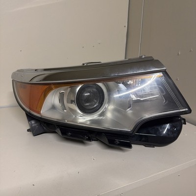 11-14 FORD EDGE Headlight - RIGHT Side HALOGEN Headlamp P/N BT4313005AD