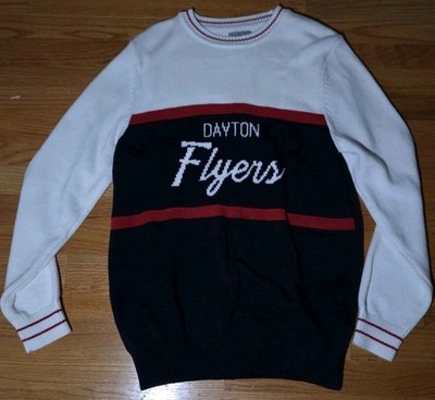 University of Dayton Flyers Hillflint Sweater Crewneck Mens Large Red Knit