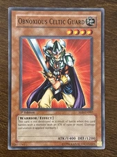 Obnoxious Celtic Guard SD5-EN007 Warrior's Triumph 1st Edition Common LP