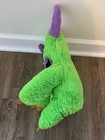 Monster Plush TOY FACTORY 12” - 1 Eye Green Monster SCARY blue eye — photo 3