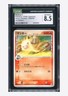 Pokemon CGC 8.5 Mankey C 2006 004/052 Holon Phantom 1ST ED. Japanese