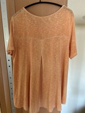 Damenstrickshirt von ESVIDID--Eimheitsgröße--apricot--100 % baumwolle-- A - Form