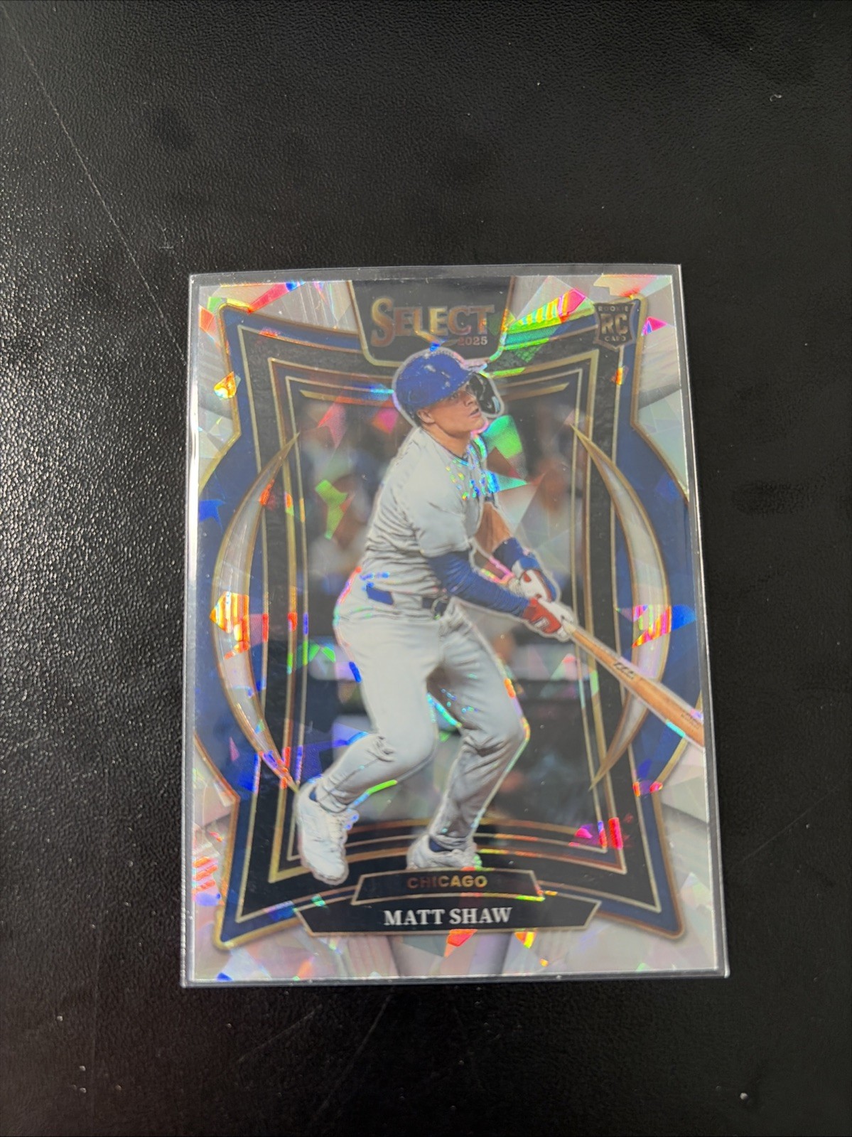 2025 Panini Select - Concourse Matt Shaw #34 Ice Prizm (RC)