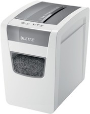 LEITZ IQ Home Office Slim Aktenvernichter, Weiß