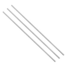 3Pcs #10-32 Fully Threaded Rod 11.8" Length 304 Stainless Steel Thread Screw