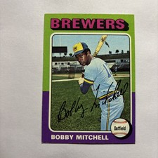 1975 Topps Mini #468 Bobby Mitchell - VG