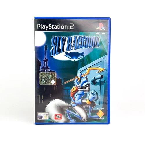 SLY RACCOON PS2 COMPLETE PAL ITALIAN PLAYSTATION 2 RARE