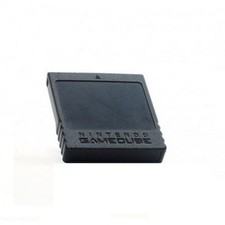 Nintendo GameCube Memory Card 251 Block Official Black DOL-014 Genuine OEM