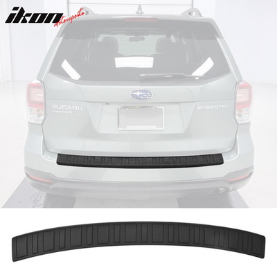 #ad Fits 14 18 Subaru Forester SJ Rear Bumper Cover Protector Step Plate Pad Guard $65.99