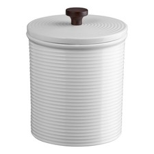 ASA Selection KITCHEN'ART Vorratsdose mit Deckel Steinzeug Weiß Ø 13,5 x H 17 cm