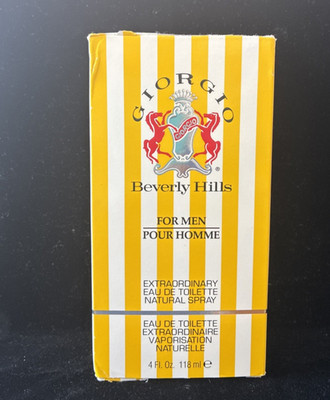 Giorgio Beverly Hills for Men / 4.0 EDT Spray / UNUSED