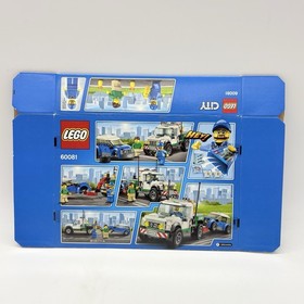 LEGO CITY Pickup Tow Truck 60081 Retired 2015 - Box Package Only